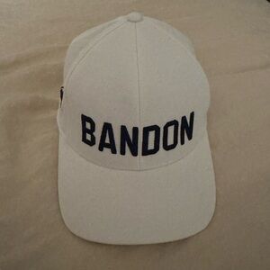 G/FORE White Cap with Black Accents